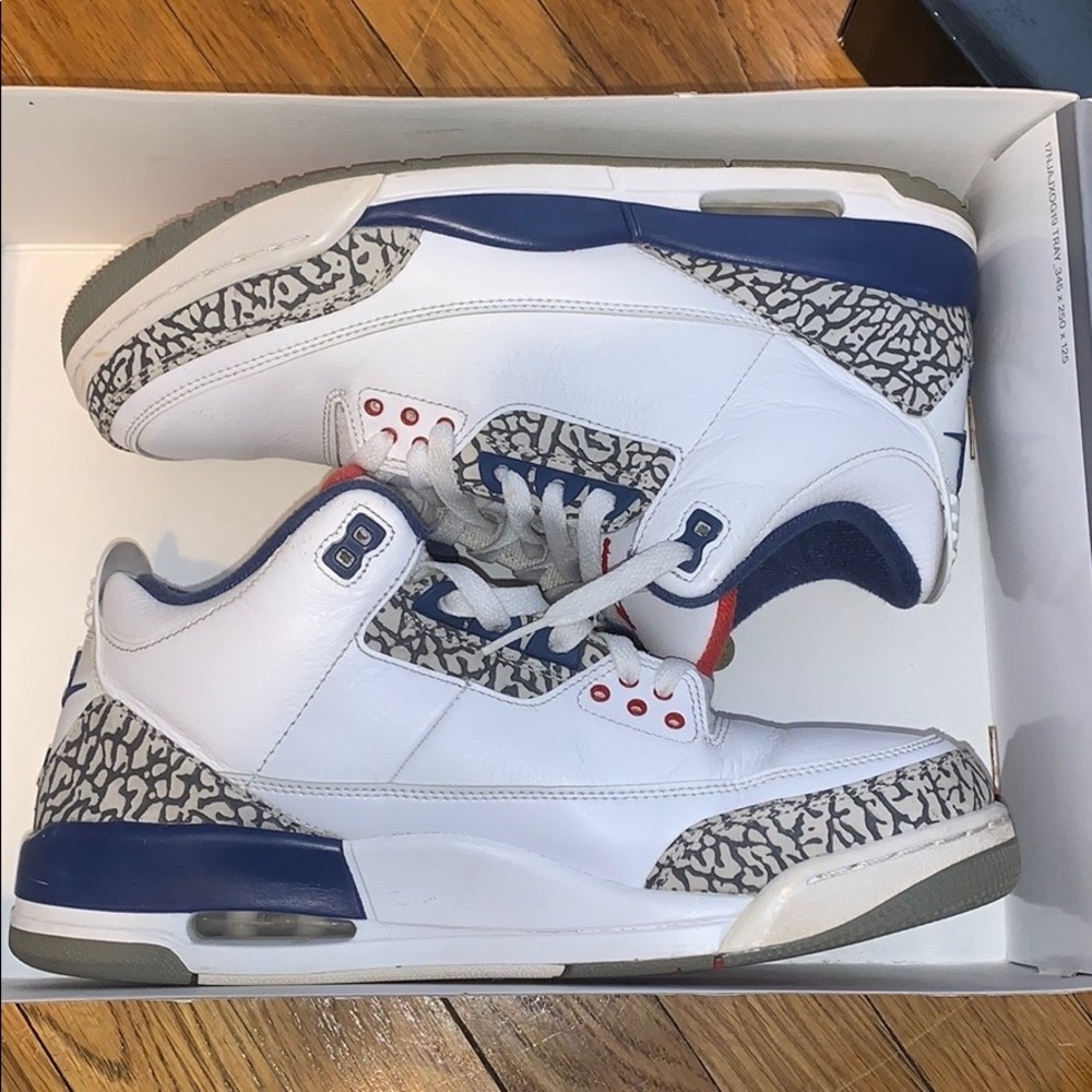 Air Jordan 3s (True Blues)